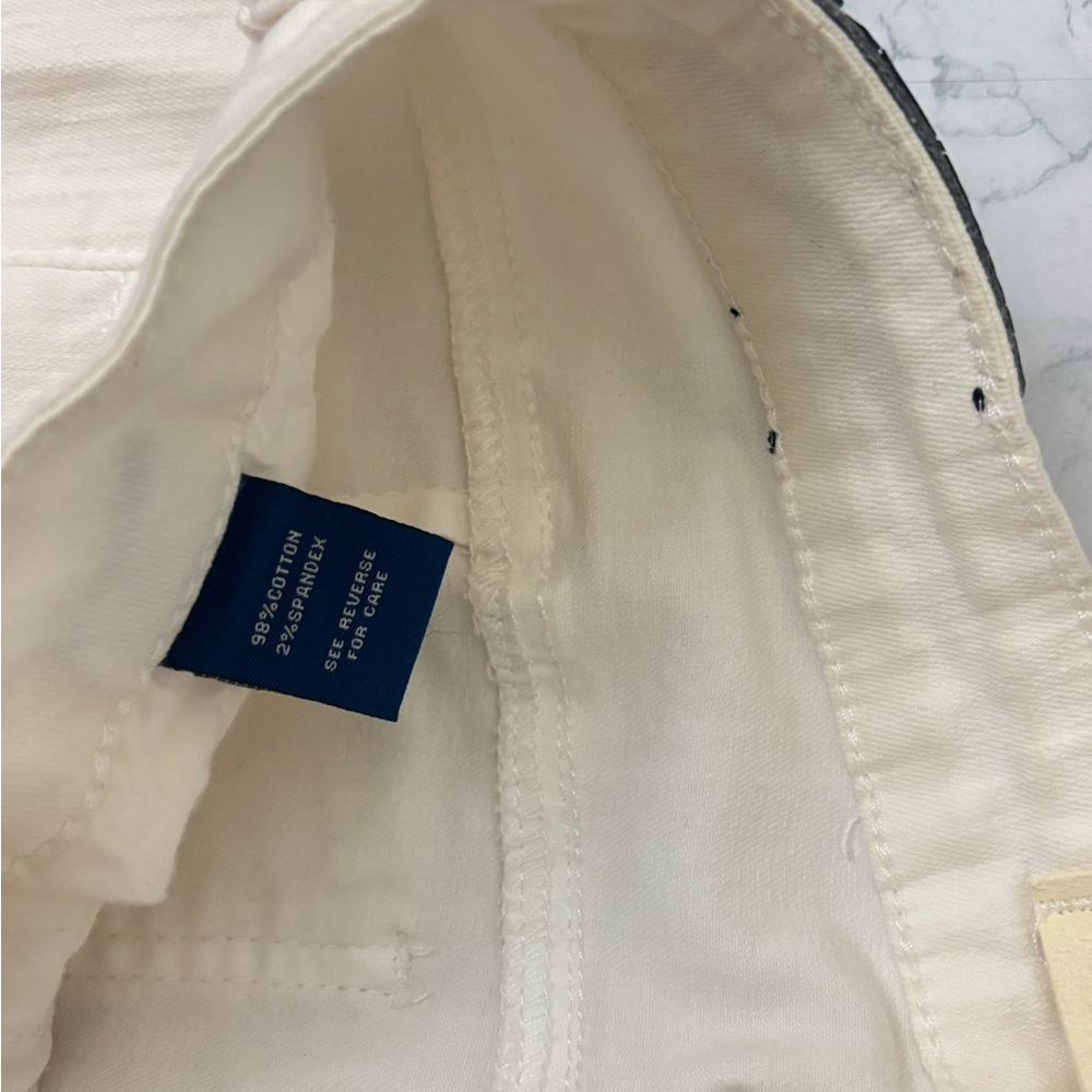 IT Gabby Petite Women's White High Rise Curvy Skinny Ankle Jeans Size 10P - Picture 6 of 6